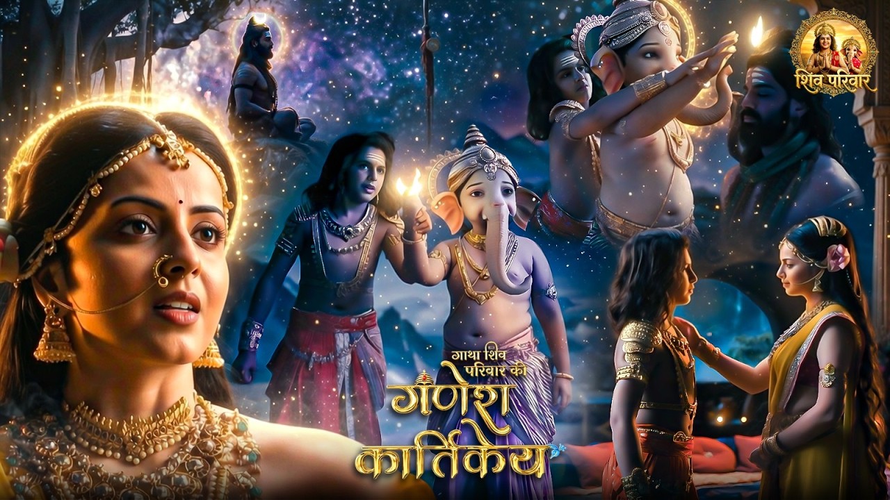 कैसे गणेश और कार्तिक्य ने चुरा लिया महादेव का चन्द्रमा | Ganesh Kartikeya |Mahadev | Full Episode 12