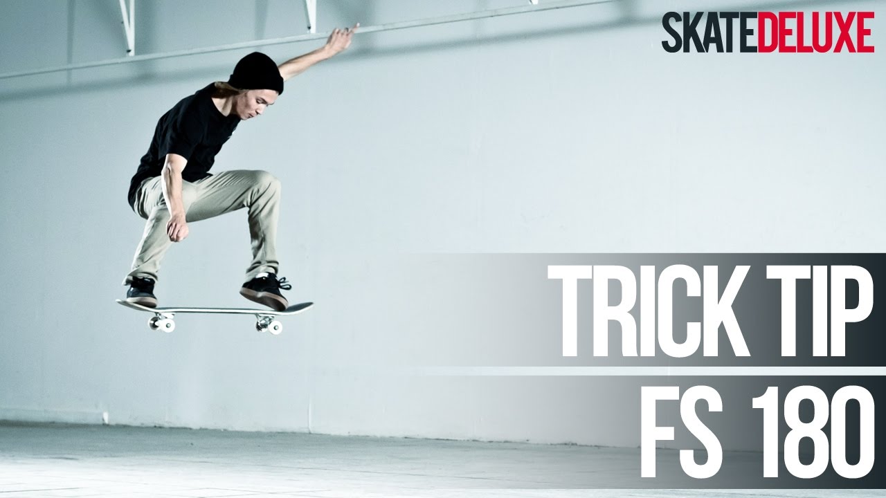 Frontside 180 Ollie | Skateboard Trick Tip | Italiano/Italian | skatedeluxe