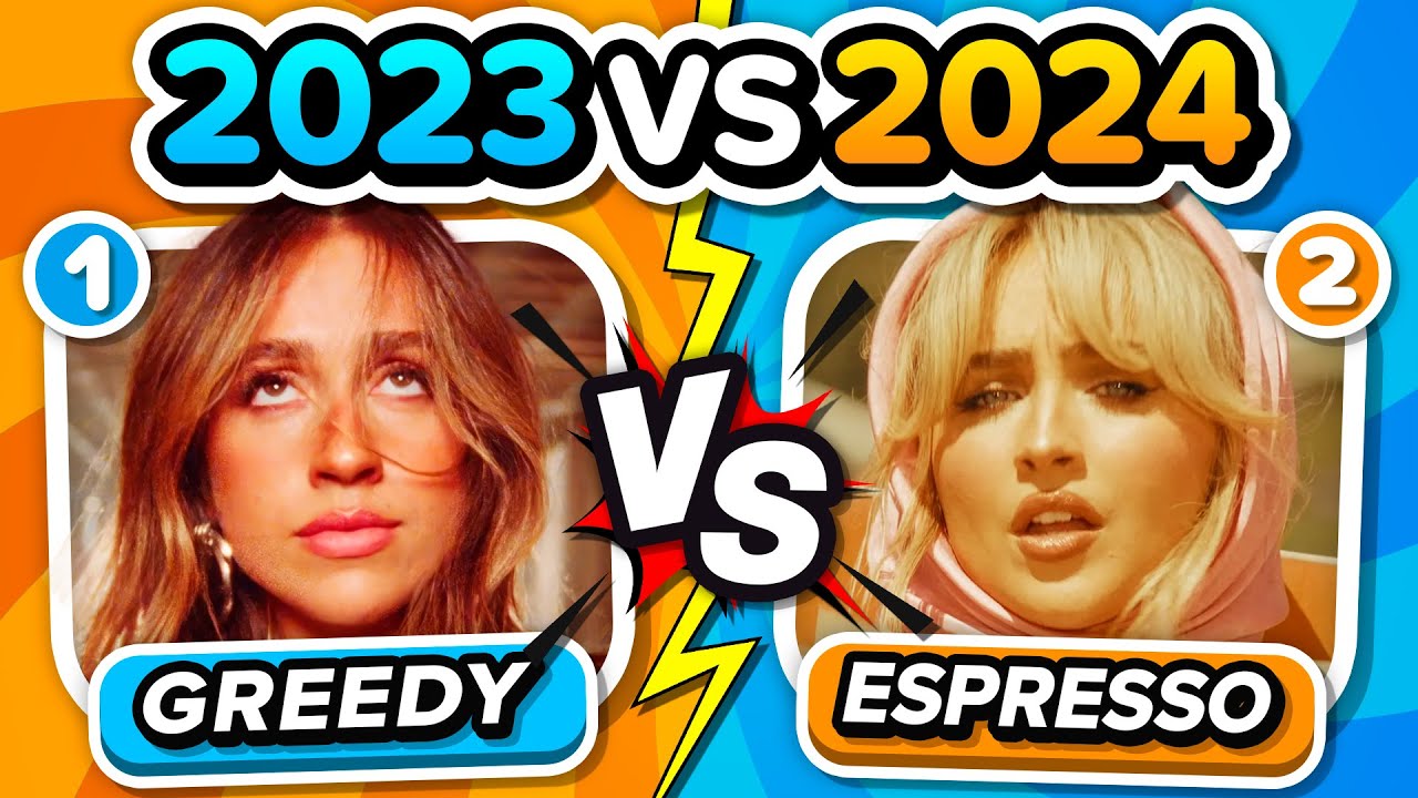 ⬆️ SAVE ONE DROP ONE ⬇️ 2023 vs 2024 Top Songs 🔥 | Music Quiz