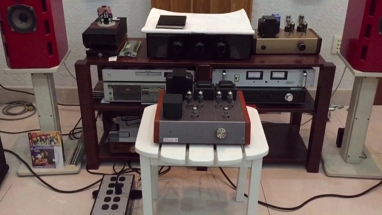 EL84-Pushpull + Paradigm 11V7 speaker
