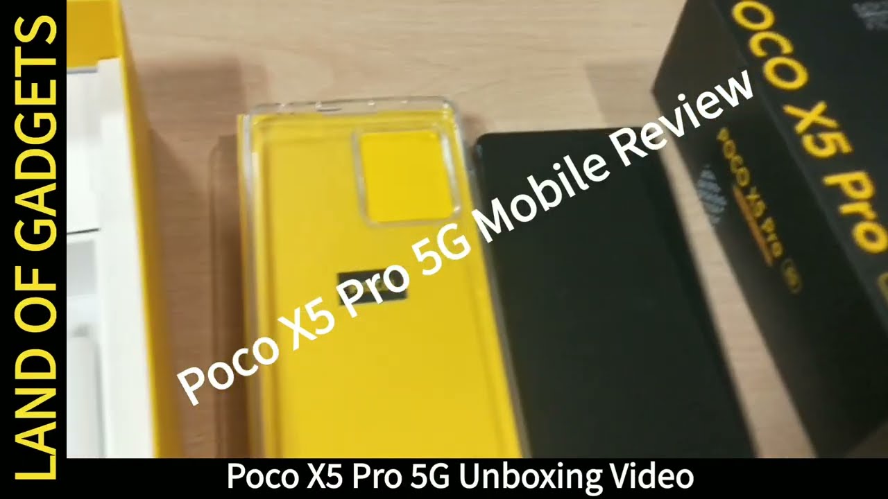 POCO X5 Pro 5G Unboxing Review in Tamil   @landofgadgets..
