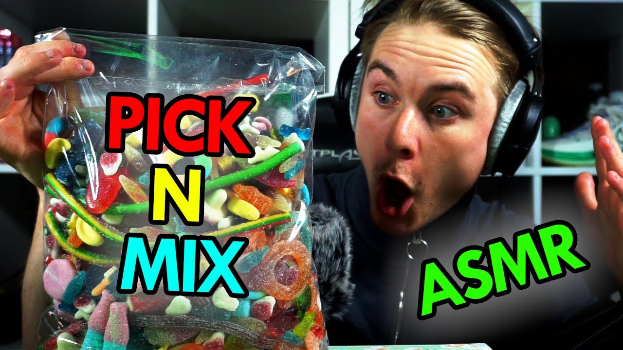 Я КУПИЛ PICK 'N' MIX ЗА 15 ФУНТОВ!!!!! (АСМР МУКБАНГ)