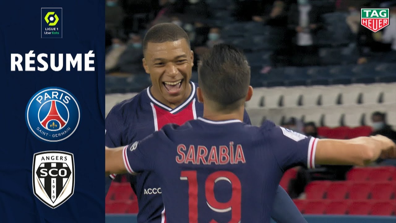 PARIS SAINT-GERMAIN - ANGERS SCO (6 - 1) - R&eacute;sum&eacute; - (PSG - SCO) / 2020-2021