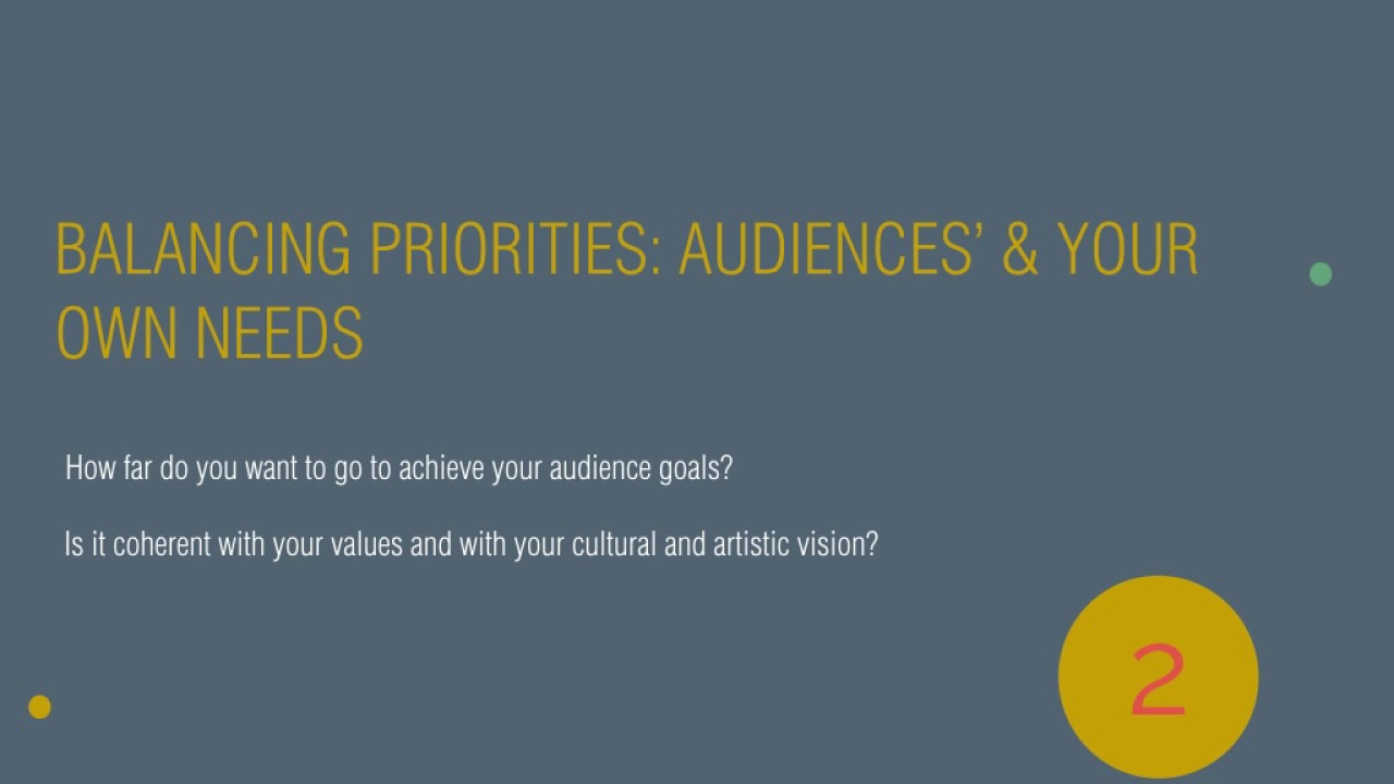 Audience Development 5 steps