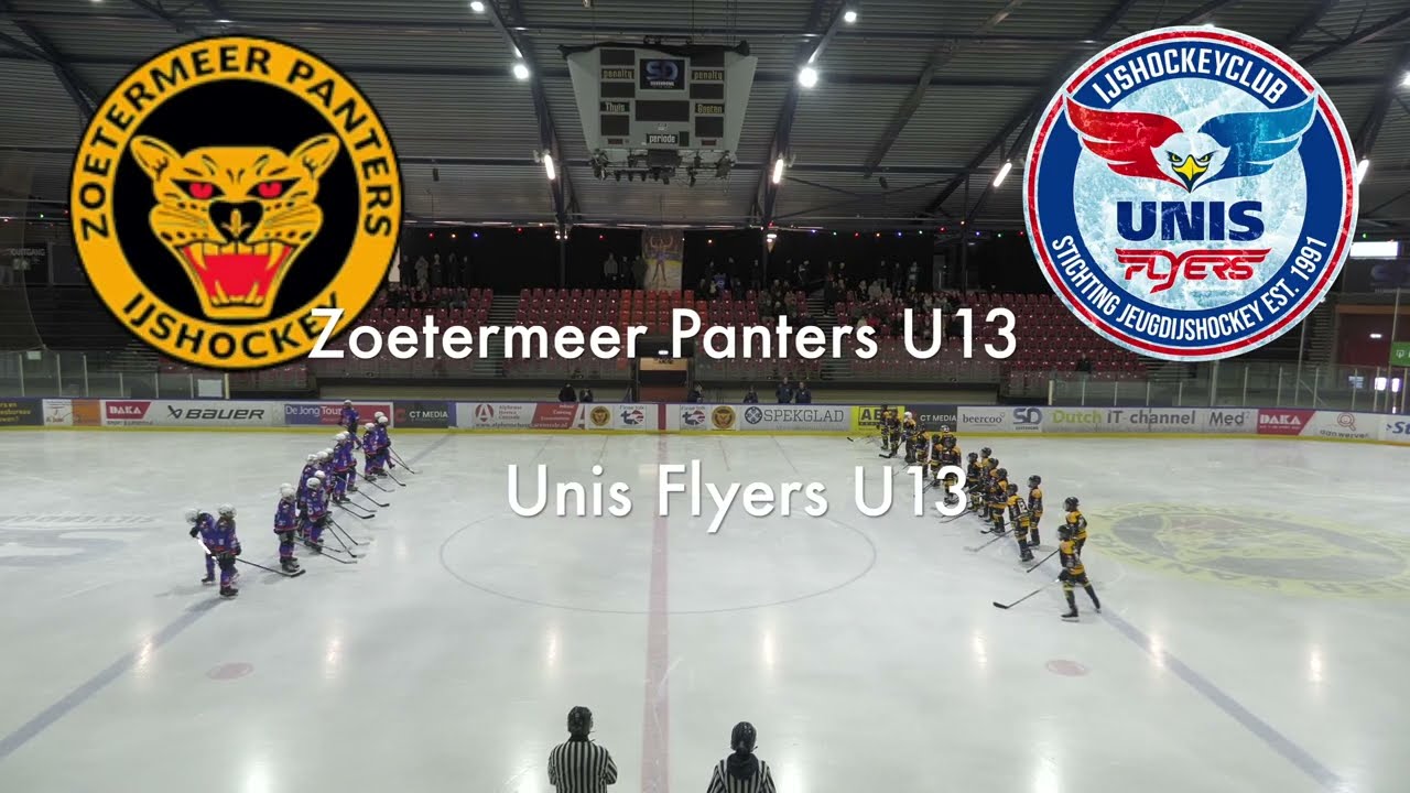 Zoetermeer Panters U13 vs Unis Flyers U13                        11.01.2026