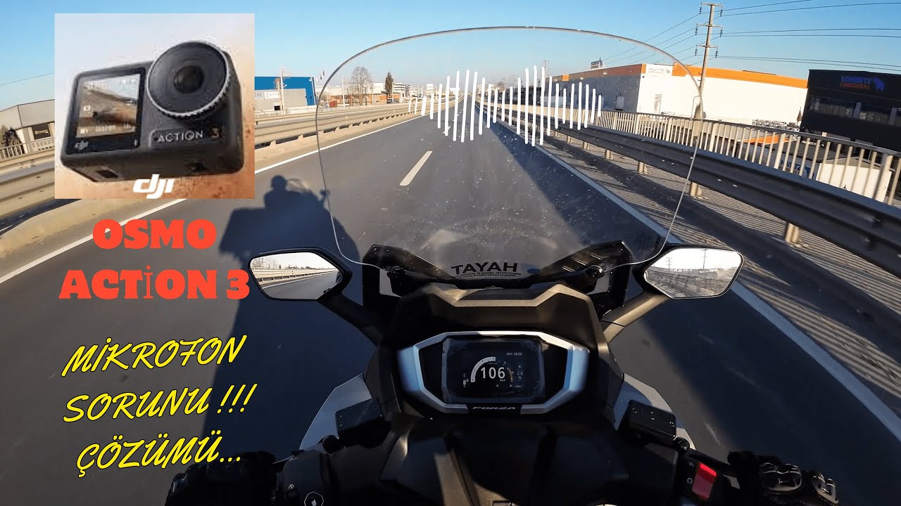 DJİ OSMO ACTİON 3 MİKROFON SORUNU (KESİN ÇÖZÜM) !!!