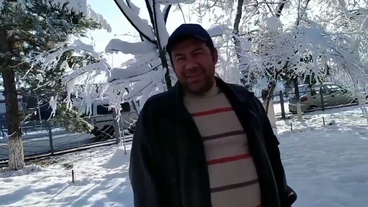 Зимние пейзажи в любимом городе (Алмалык)