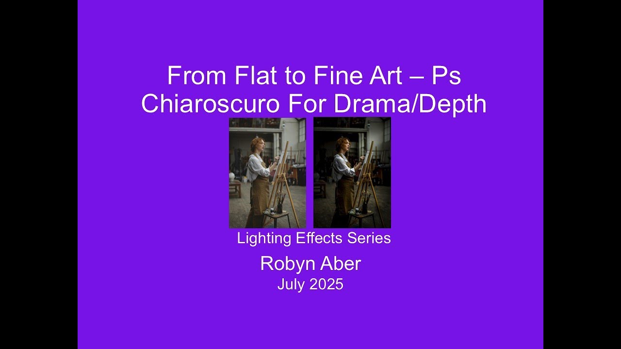From Flat to Fine Art - Ps Chiaroscuro Effects for Drama/Depth