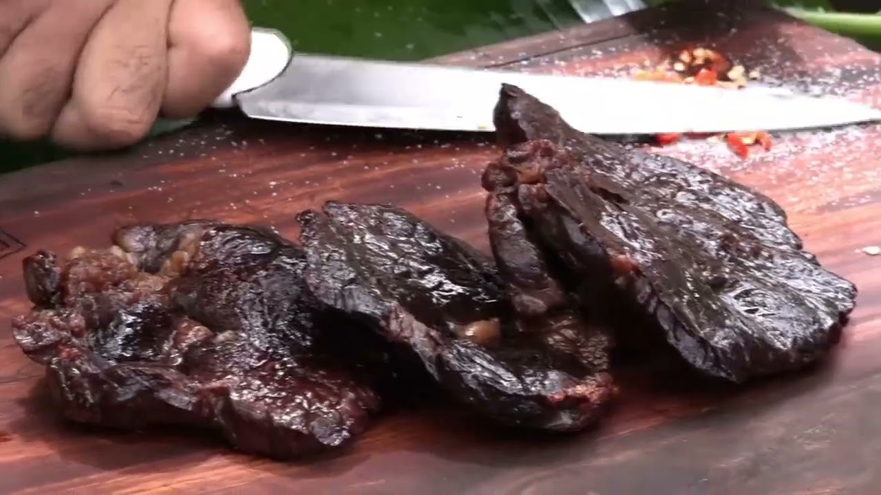 Fiesta Plate: Joe Okada teaches Bri & Jas how to make his legendary tinala' katne (dried beef)