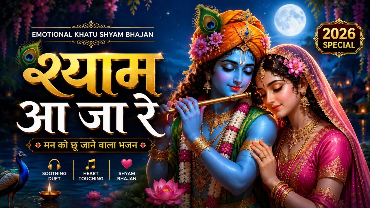 श्याम आ जा रे (Shyam Aa Ja Re) 🙏 | Emotional Khatu Shyam Bhajan 2026 | Soothing Duet | #youtube 
