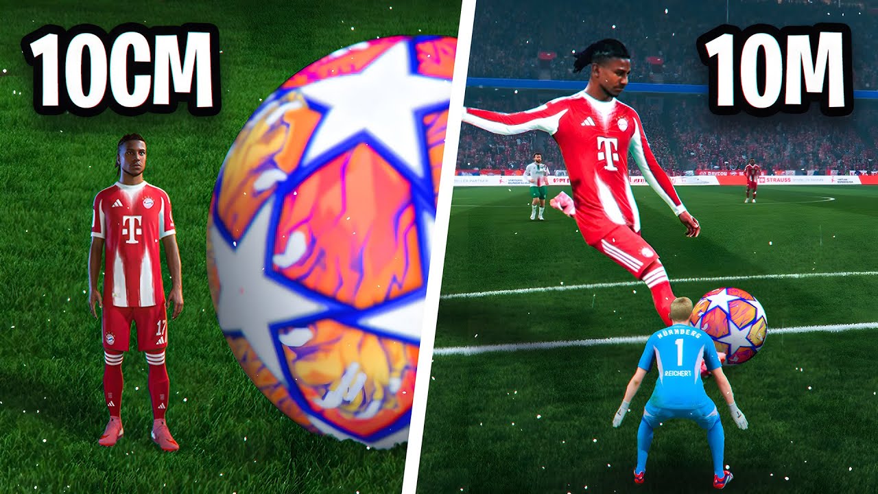 bei jedem Tor, wächst ein Spieler um 30cm… 📈