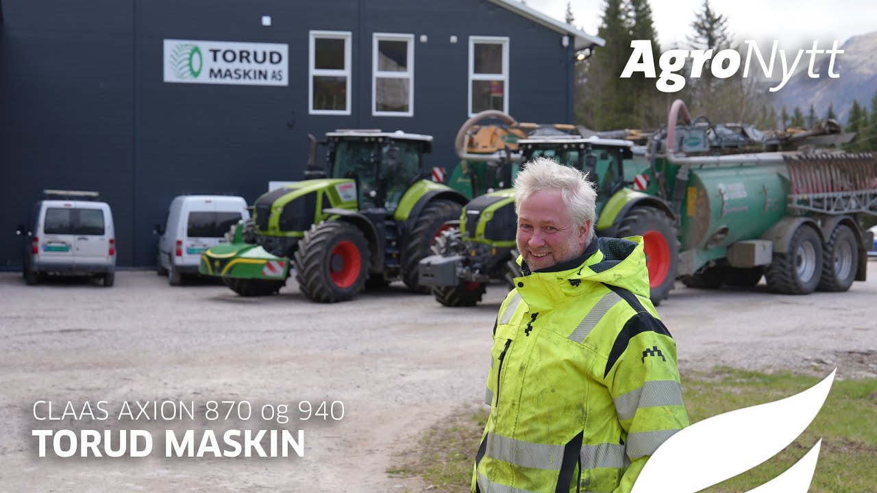 CLAAS AXION 870 og 940 | Torud Maskin