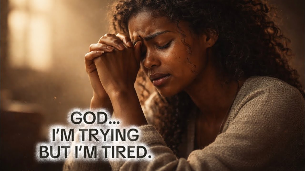 God I’m trying but I’m tired