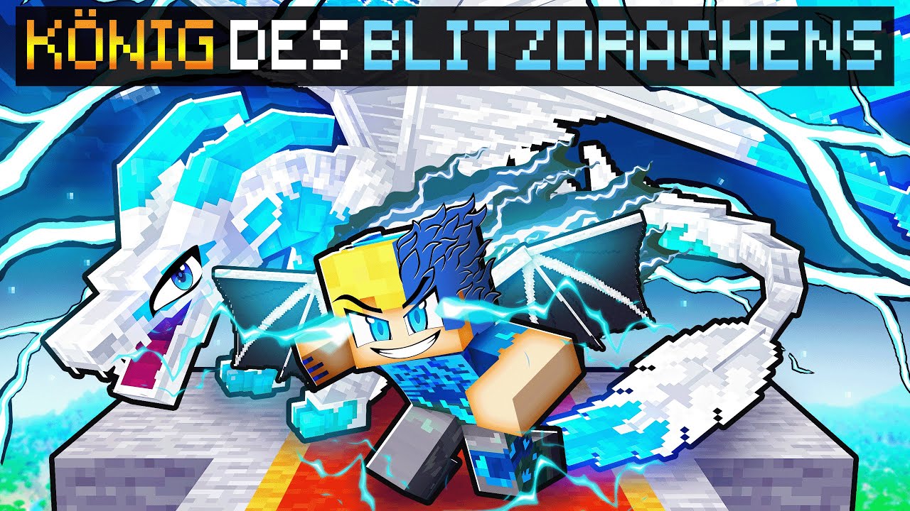 Zum KÖNIG der BLITZ DRACHEN werden in Minecraft!
