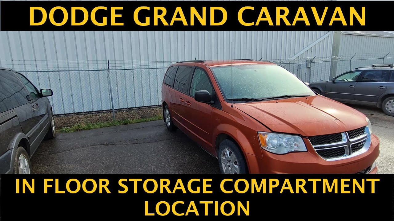 Dodge Grand Caravan HIDDEN FEATURES - Floor Storage Compartments (2011 - 2019)