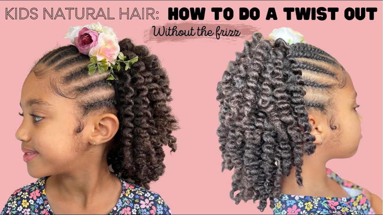Easy Little Girl Hairstyles | How to do a twist out