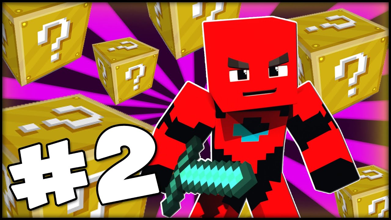 MINECRAFT LUCKY ISLANDS - EPISODE 2 - HE HAS ARMOR!