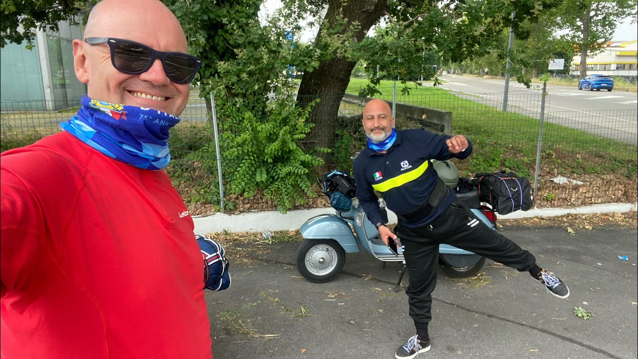 Viaggio in vespa a Barcellona giorno 1 sabato 8 giugno 2024 @vespedelgraticolato5511
