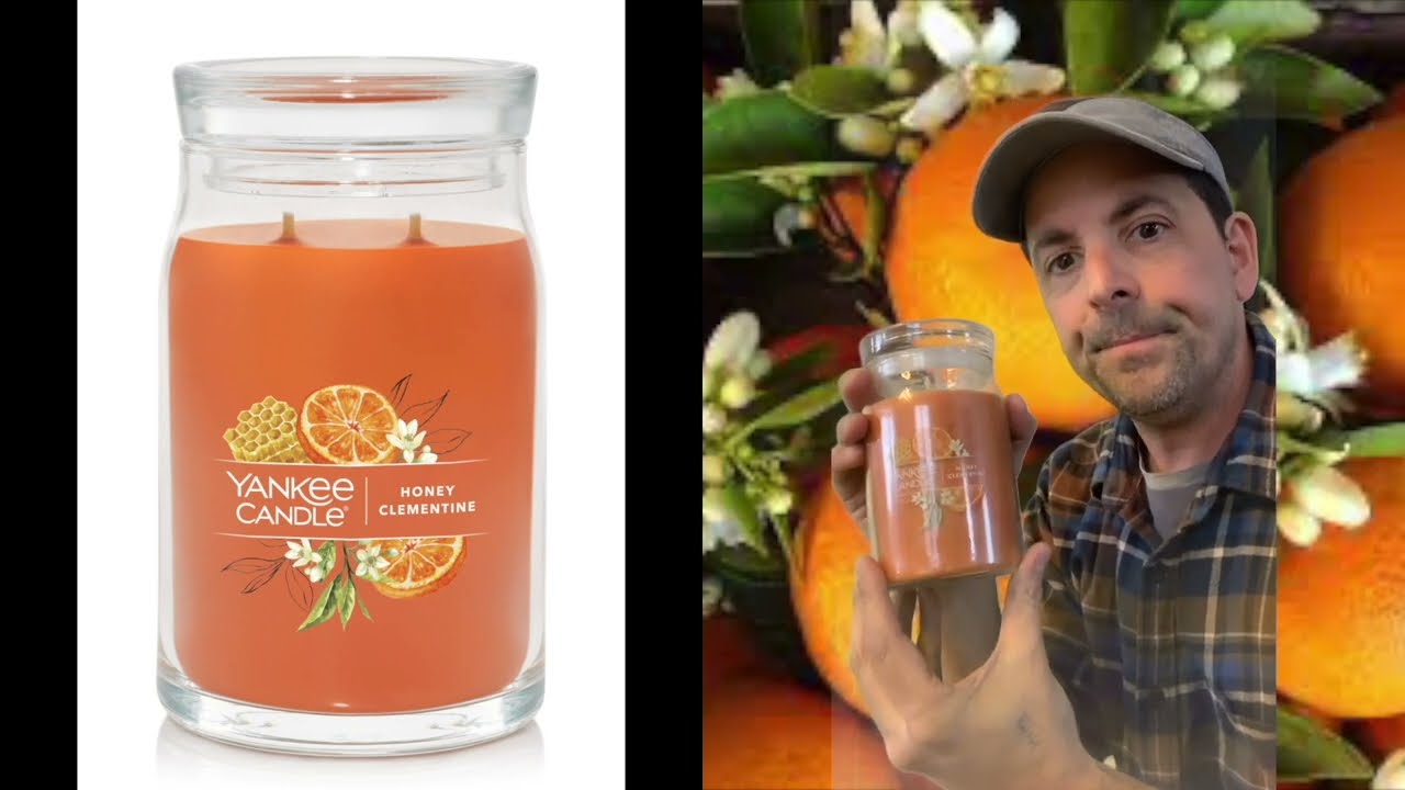 Yankee Candle: HONEY CLEMENTINE Review: Tom's Candle Reviews