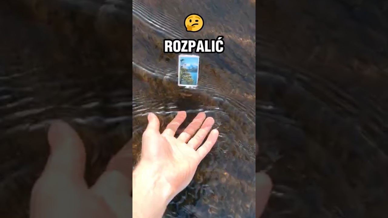 Test!! 💦🔥 CZY Mokre ZAPAŁKI Rozpalą OGIEŃ? 🤷&zwj;♂️ #kemping #survival #bushcraft #zvdominik