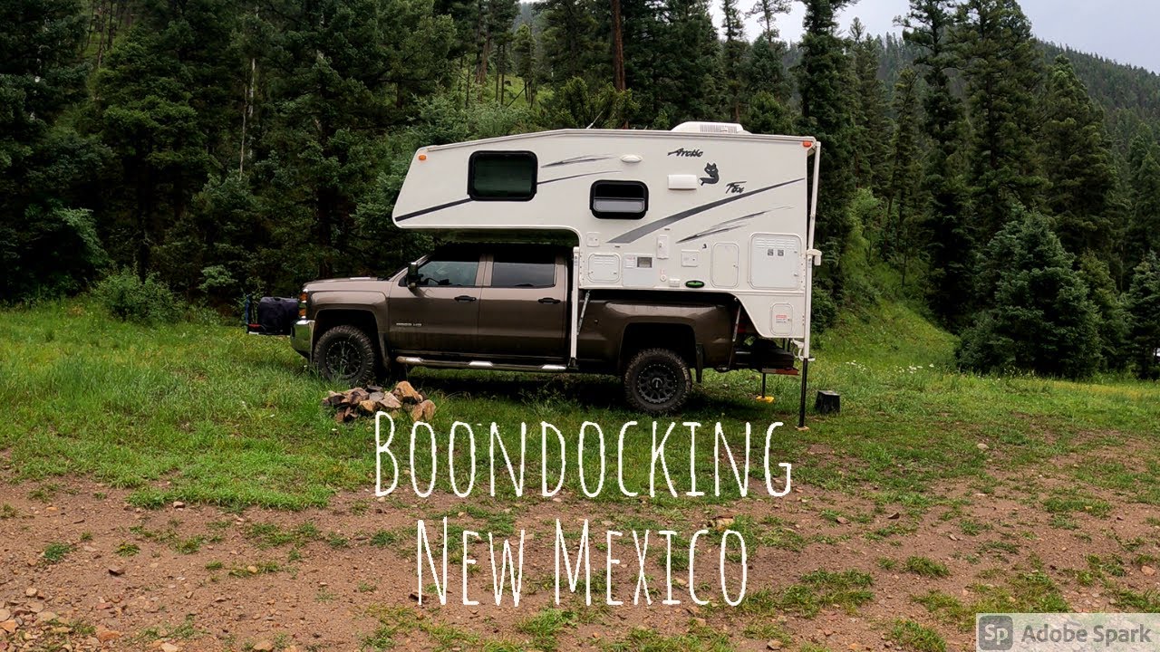 Exploring New Mexico in the Truck Camper. I found some great boondocking spots.