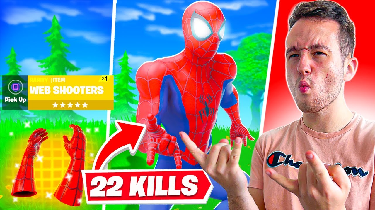 S rukavicemi od Spidermana Jsem Dal 22 KILLU!😱