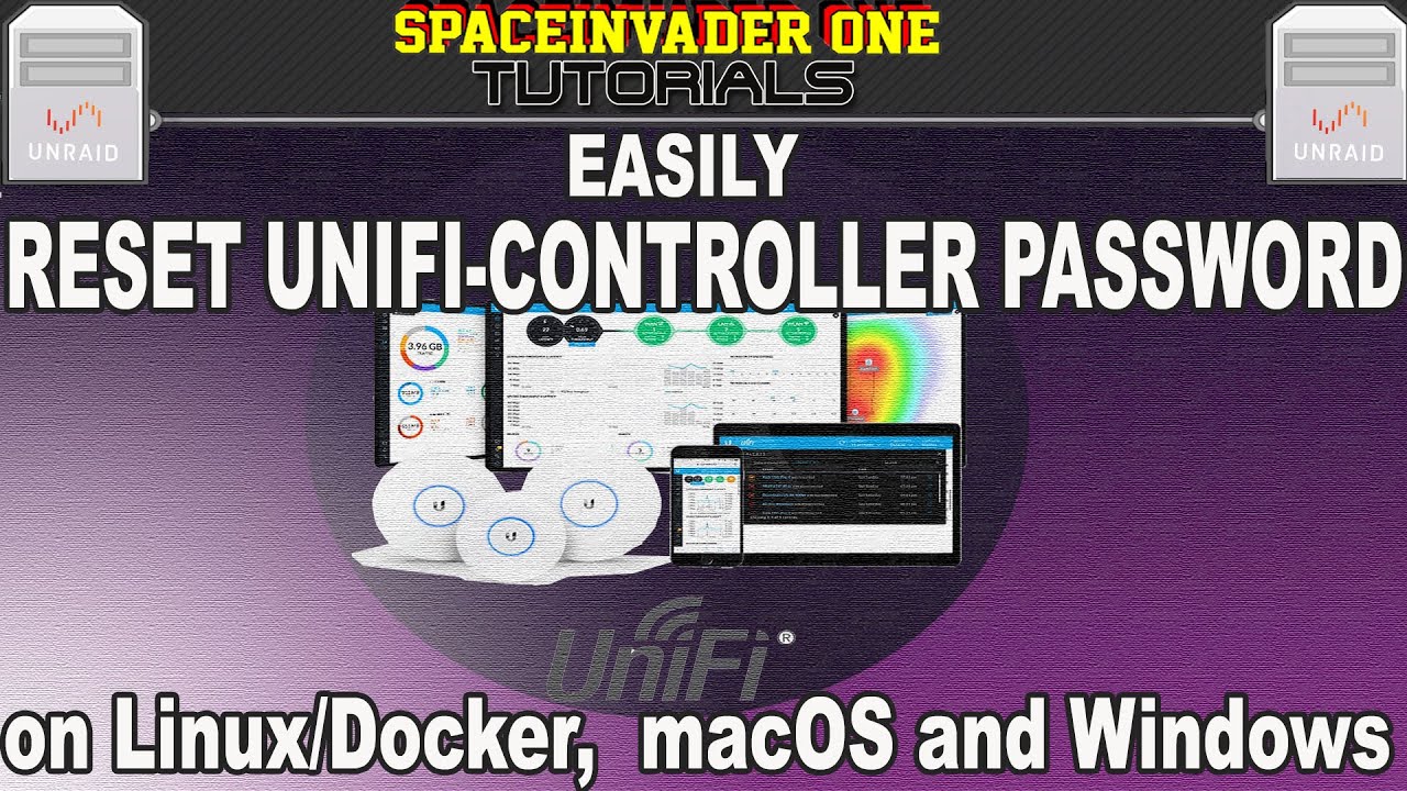Easily Reset a Unifi Controller Password - Docker, Linux, Windows & macOS