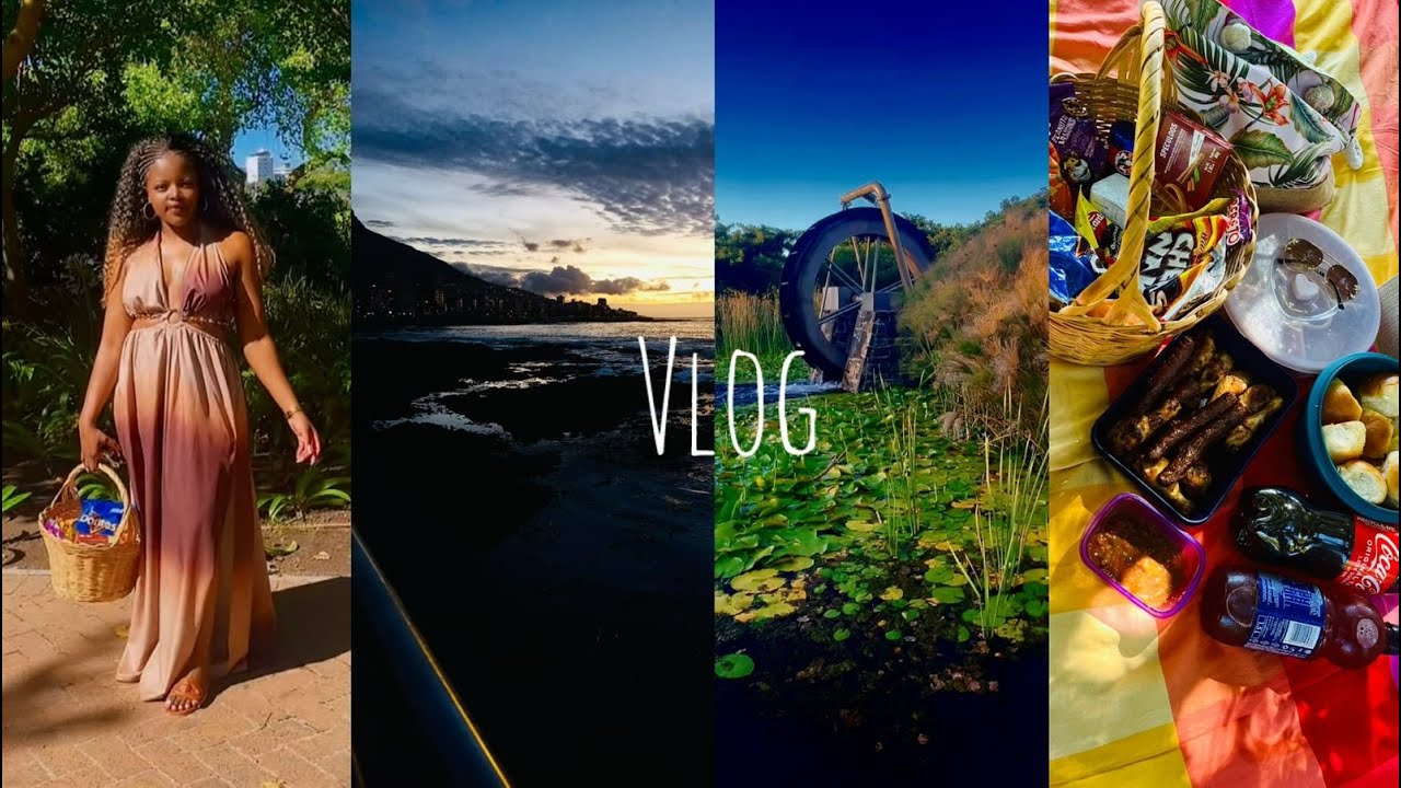 New year Vlog: Braai | Baking | Greenpoint Park | Picnic | Sunset