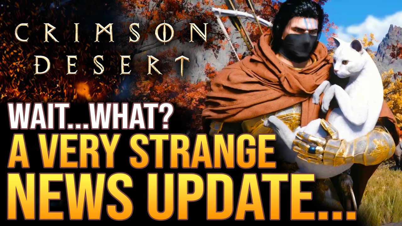 Crimson Desert - A Very Strange News Update...Pearl Abyss Gets Called Out and About That LOTR Game!