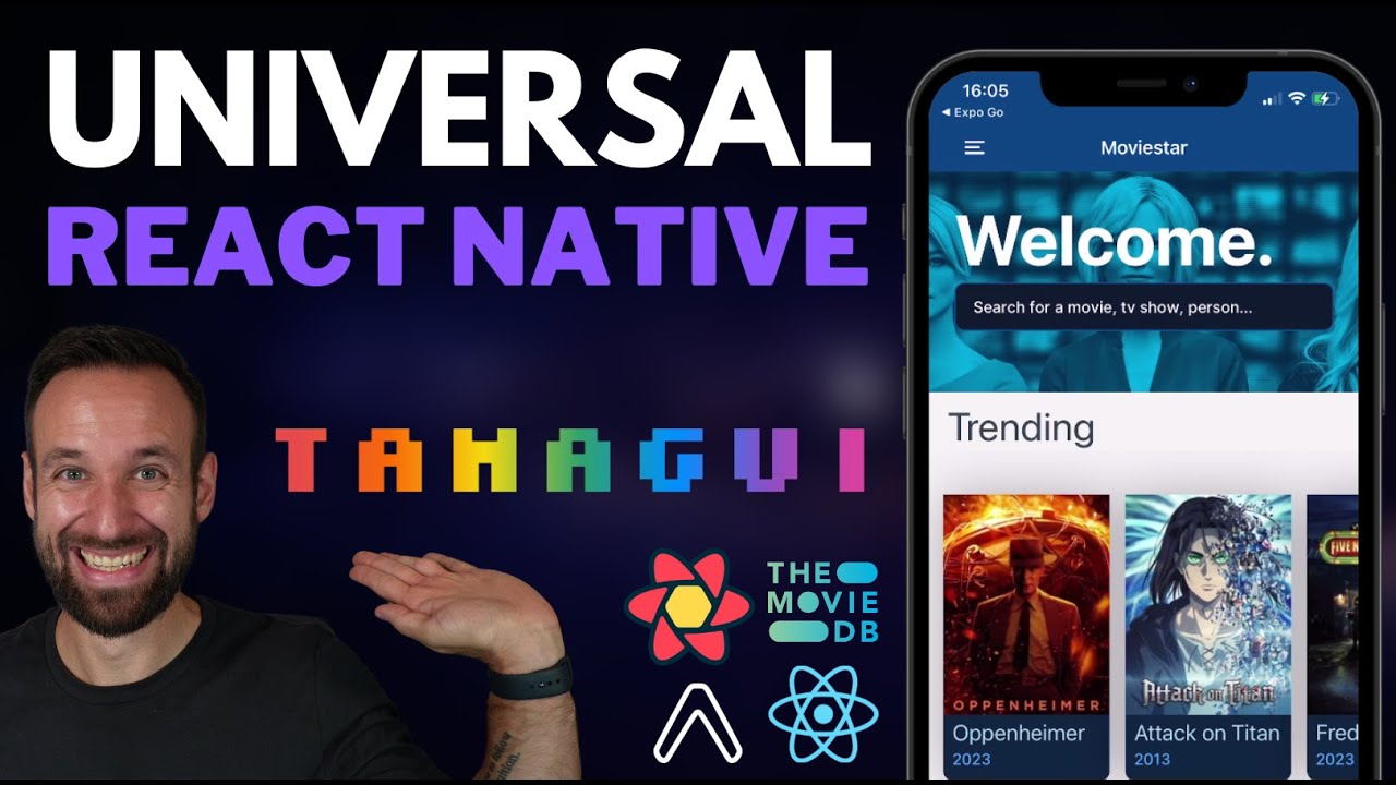 Building Universal React Native Apps (Expo Router, Tamagui, Tanstack Query)