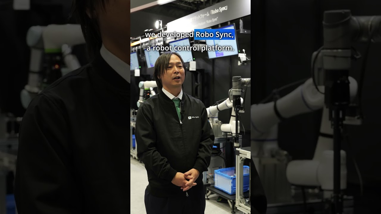 Panasonic Stories in 60 sec: Robot Control Platform Robo Sync