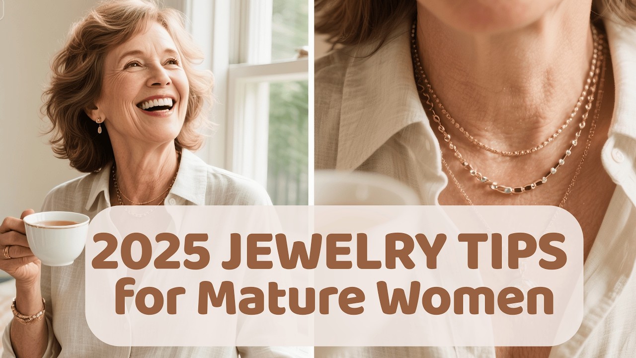 2025 JEWELRY Tips for Confident Women Over 60