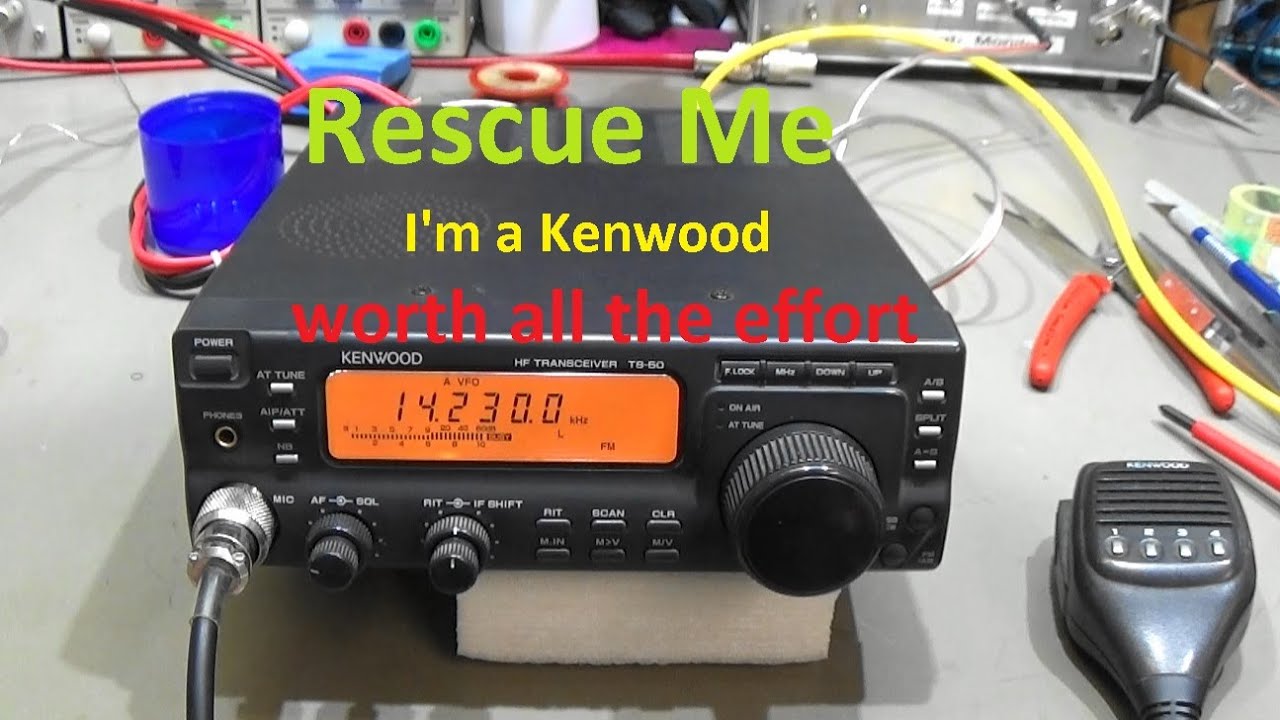 #217 Kenwood TS-50 needs urgently  intensive care in order to survive.