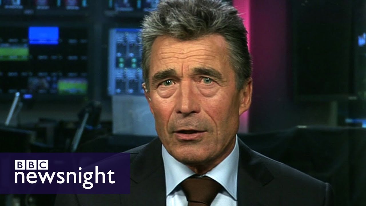 Rasmussen slams Corbyn and Trump over their stance on Nato - BBC Newsnight