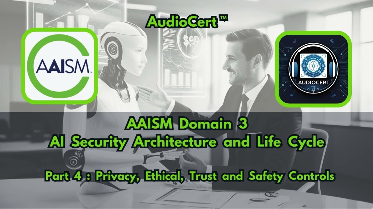 AAISM Domain 3 : Part 4 - Privacy,  Ethical,  Trust  and  Safety  Controls