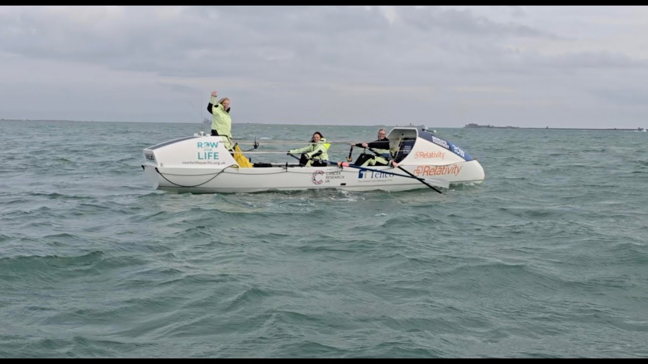The Row for Life team overcome cancer and adversity to face the Pacific Ocean for Cancer Research UK