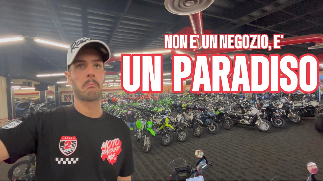 IL PARADISO DEI MOTOCICLISTI 😱  #america #moto #honda #ktm #motocross