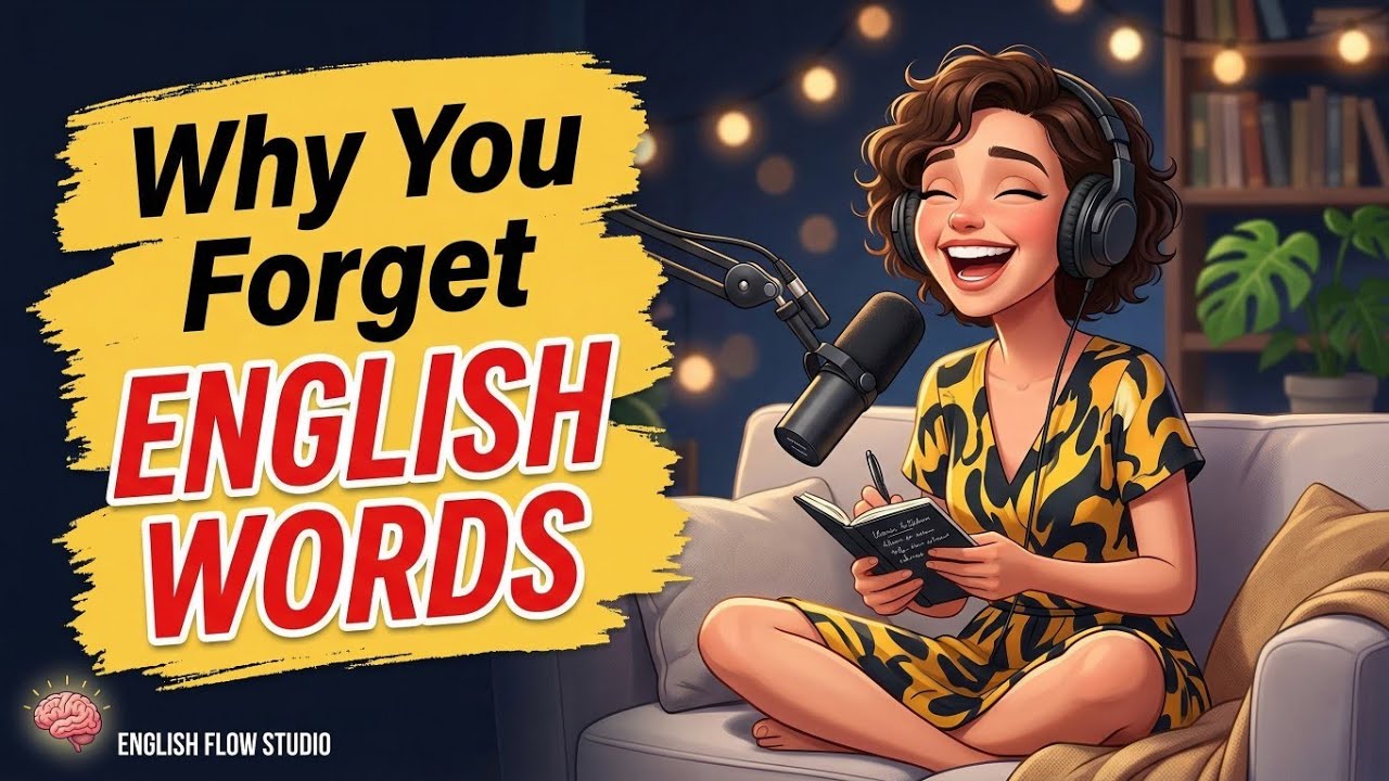 Why You Forget English Words (And How to Remember Them Forever)  Learn English Podcast।