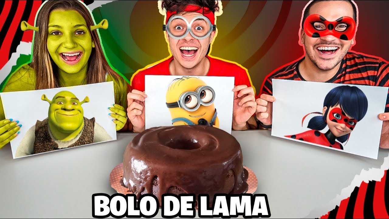 QUEM ACERTAR DE QUAL DESENHO &Eacute; A COMIDA, COME!