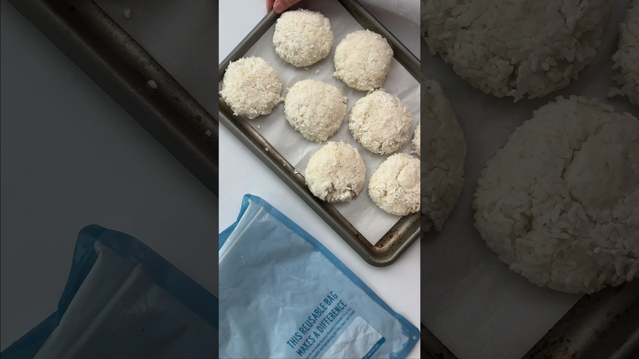 how to freeze cooked rice #mealprephack #mealprep
