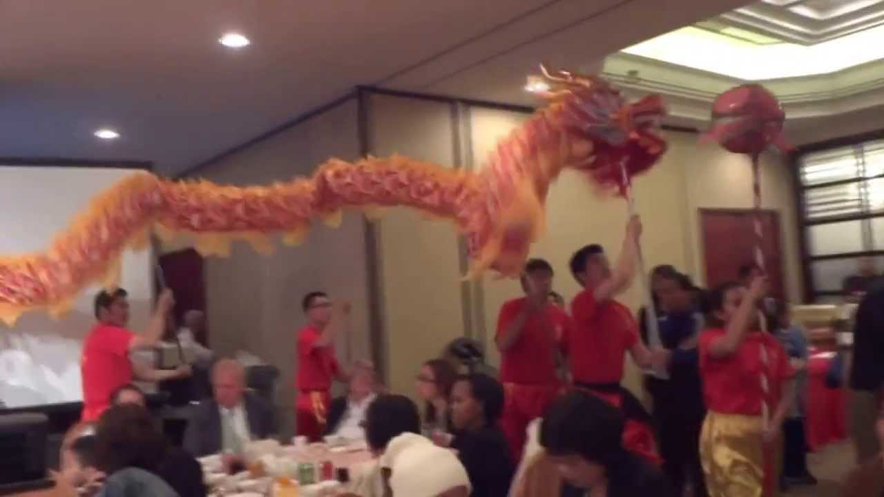 Toronto Latyip's Dragon lion dance @ 工商協會晚宴
