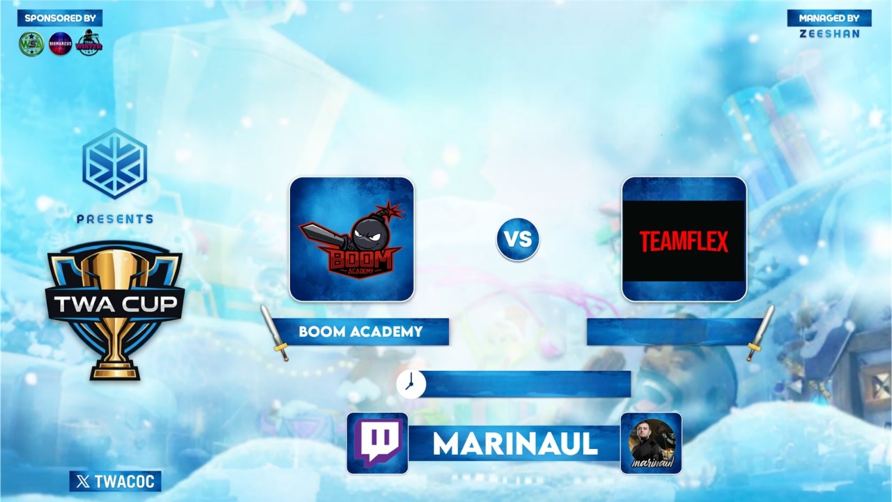 BOOM ACADEMY VS TEAM FLEX PELO TWA CUP