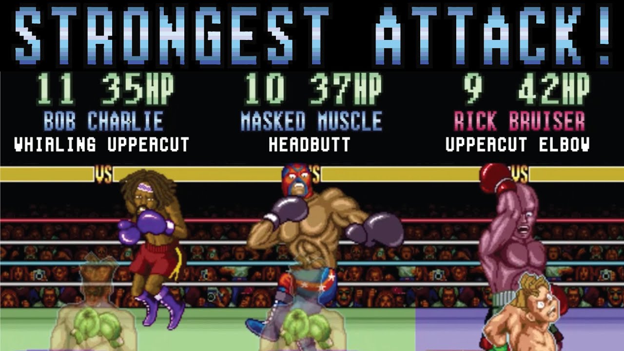 Super Punch-Out!! SNES - Strongest Punches