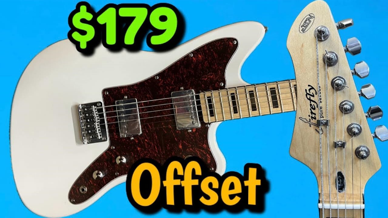 This Offset Guitar Has A BIG SURPRISE!  Firefiy Strikes Again!!!