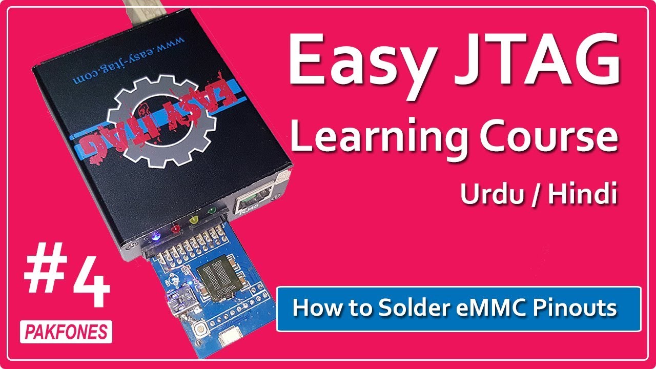 How to Solder eMMC Pinouts | Easy JTAG Learning Course #4