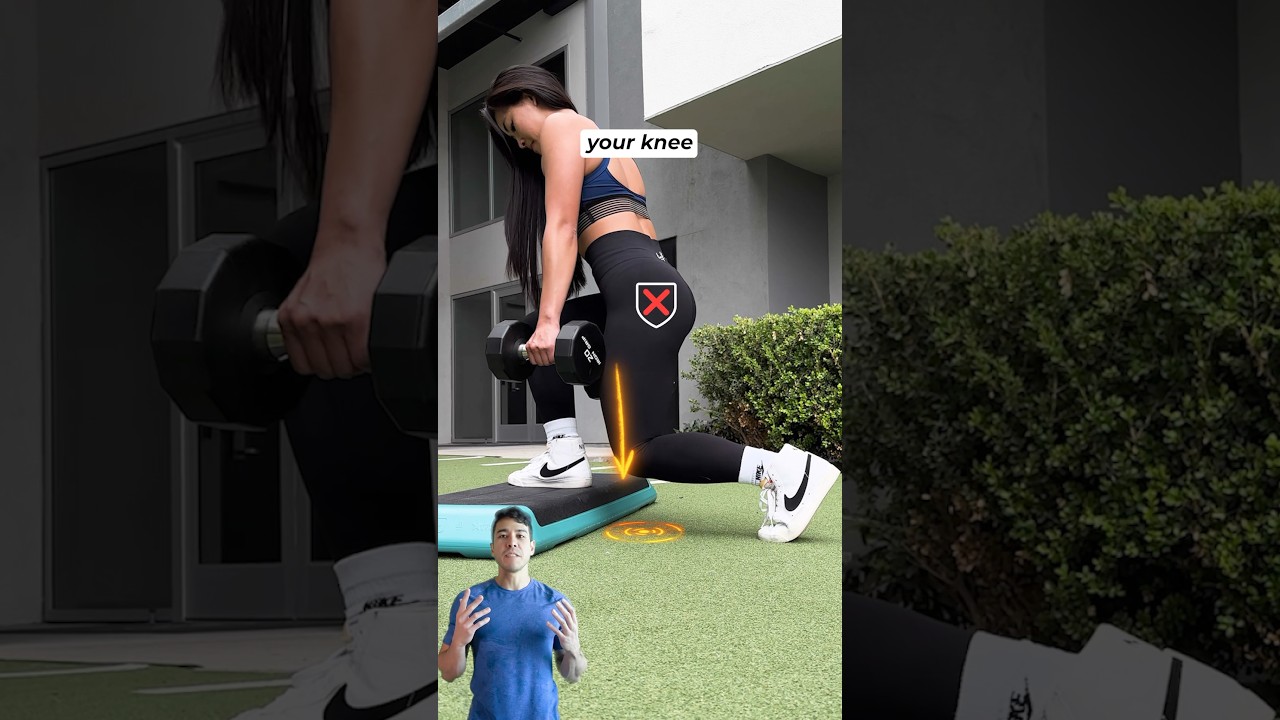 How to: Dumbbell Deficit Reverse Lunges (Growth & Strength)