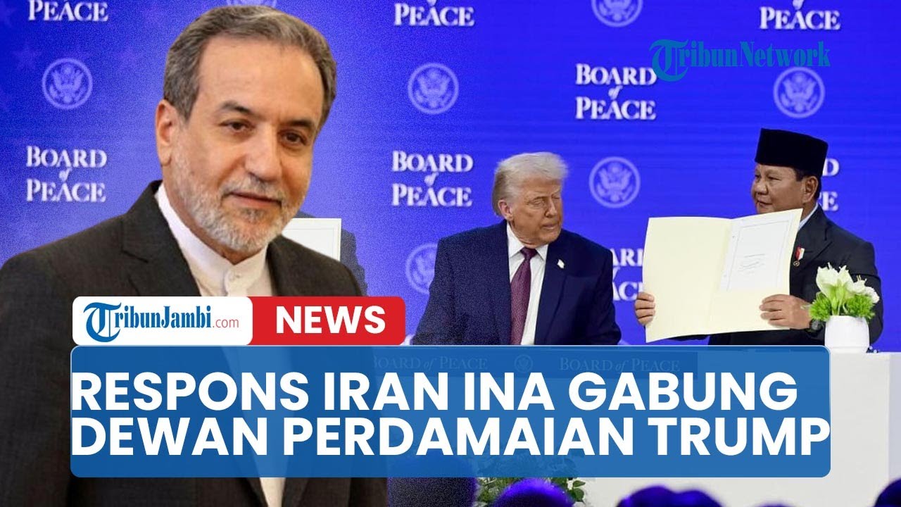 🔴Begini Respons Iran Saat Tahu Indonesia Gabung Dewan Perdamaian Bentukan Trump