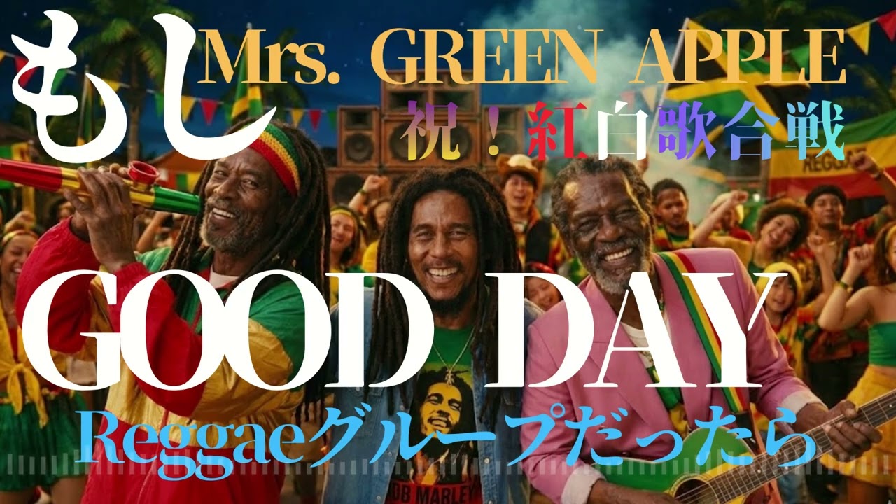 もしも Mrs. GREEN APPLEの『GOOD DAY』がReggaeグループだったら # Mrs. GREEN APPLE #GOOD DAY