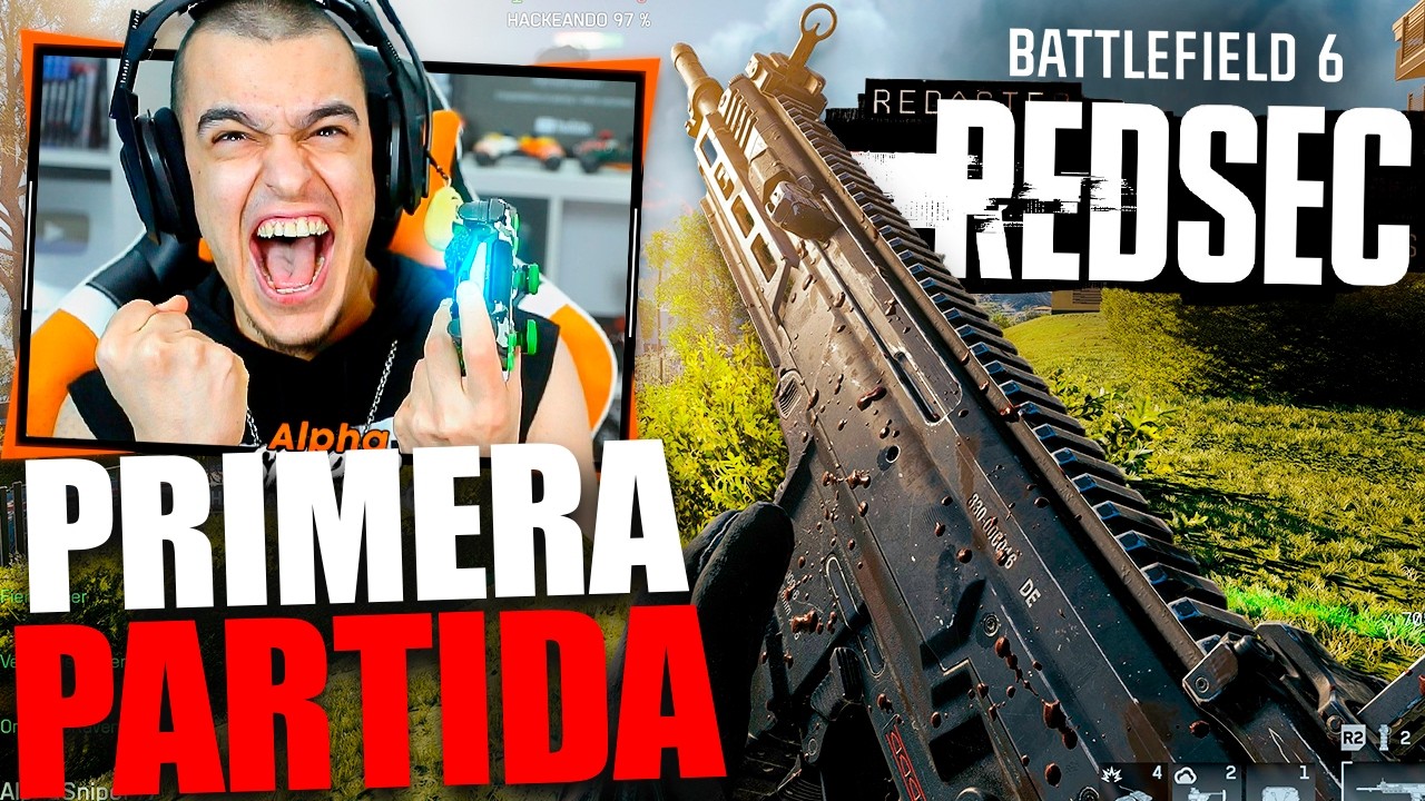 Mi PRIMERA PARTIDA EN BATTLEFIELD REDSEC BATTLE ROYALE 100% GRATIS