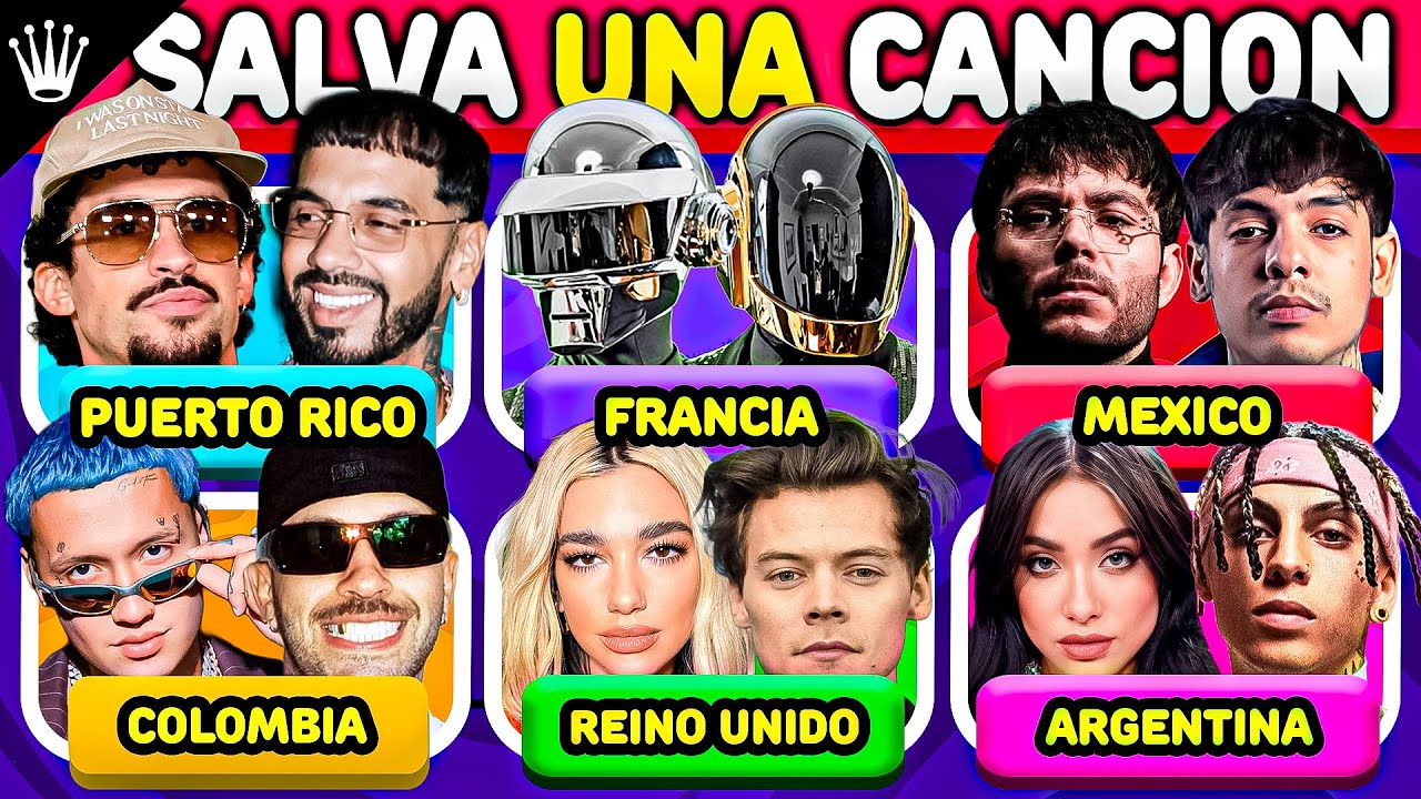 Salva 1 Cancion Por Cada Pais🔥🌎🌟 ¿Cual Es Tu favorita? PARTE 2 | BRAHYMUSIC